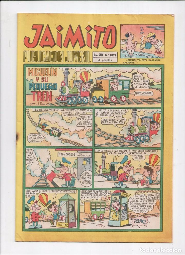 Tebeos: JAIMITO N&ordm; 1021 - Foto 1