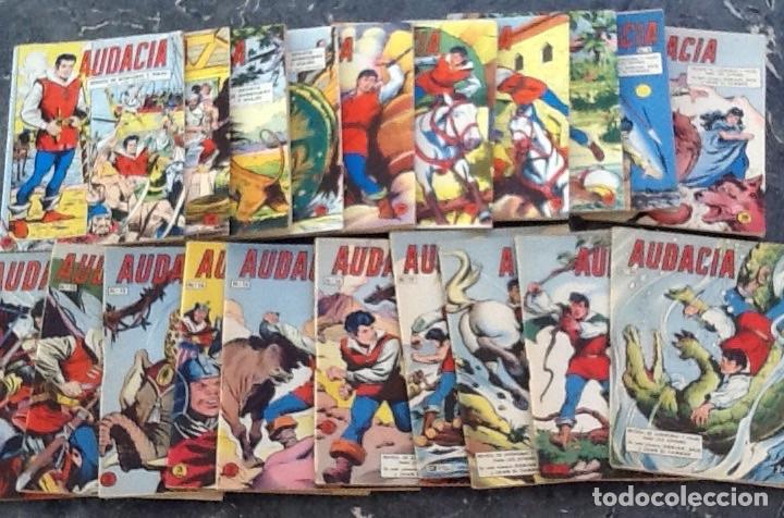Tebeos: AUDACIA, COLECCI&Oacute;N COMPLETA, 20 EJEMPLARES, ORIGINAL - Foto 1