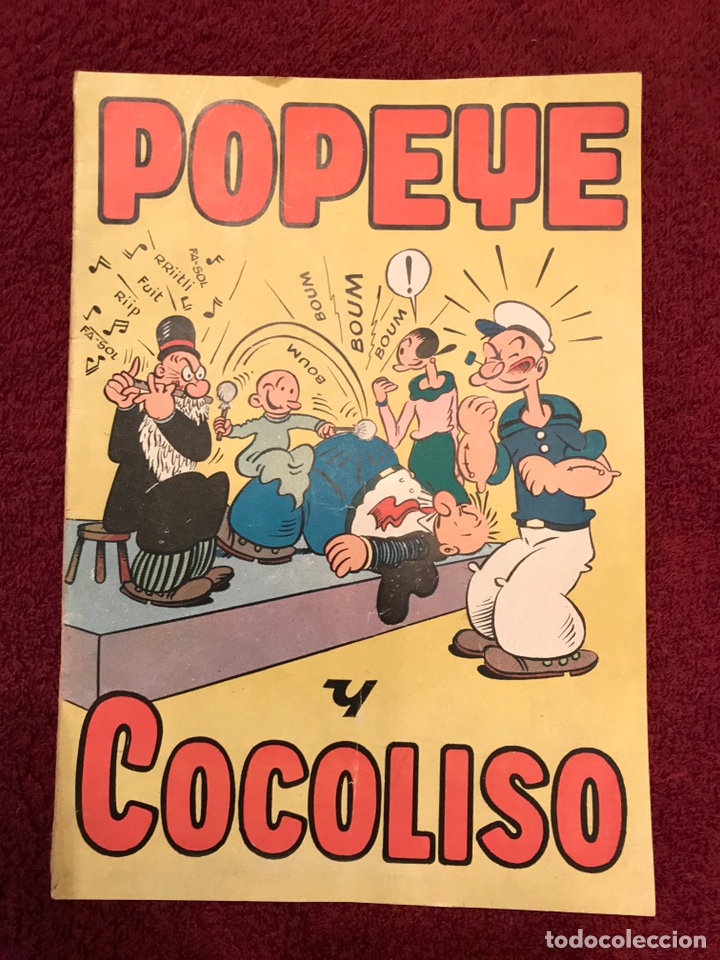 Tebeos: POPEYE Y COCO LISO, tebeo (a.1947) - Foto 1