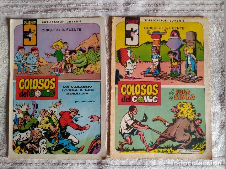 Tebeos: 2 ejemplares colosos del comic numeros 3 y 8 - Foto 1