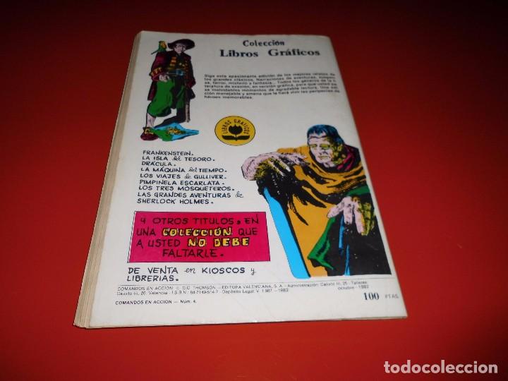 Tebeos: Comandos en accion n&ordm; 4- Editora Valenciana - Foto 2