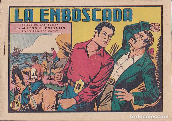 Tebeos: COMIC COLECCION MILTON EL CORSARIO N&ordm; 27 - Foto 1