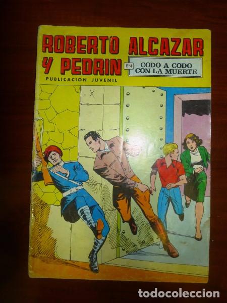 Tebeos: ROBERTO ALC&Aacute;ZAR Y PEDR&Iacute;N. 2&ordf; &Eacute;POCA ; N&ordm; 114 : Codo a codo con la muerte - Foto 1