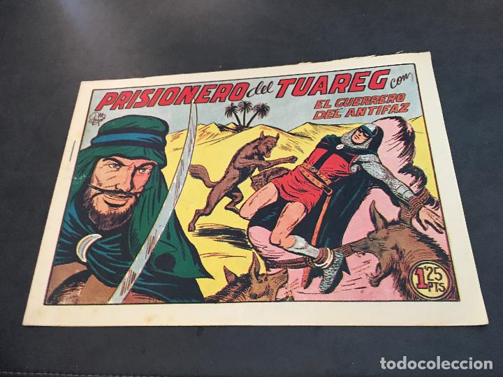 Tebeos: EL GUERRERO DEL ANTIFAZ N&ordm; 223 PRISIONERO DEL TUAREG (ORIGINAL ED. VALENCIANA) (COIB127)