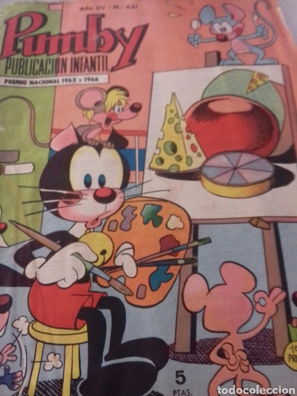 Tebeos: PUMBY   N&uacute;mero 631   a&ntilde;o 1966 - Foto 1
