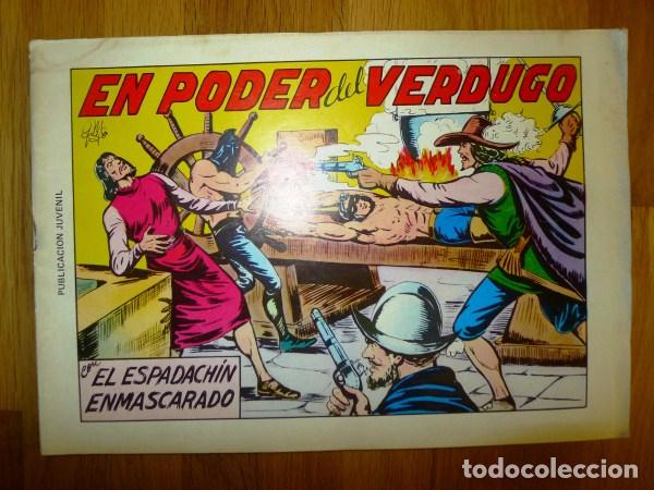 Tebeos: EL ESPADACH&Iacute;N ENMASCARADO. N&ordm; 8 : En poder del verdugo. - 2&ordf; ed. - Foto 1