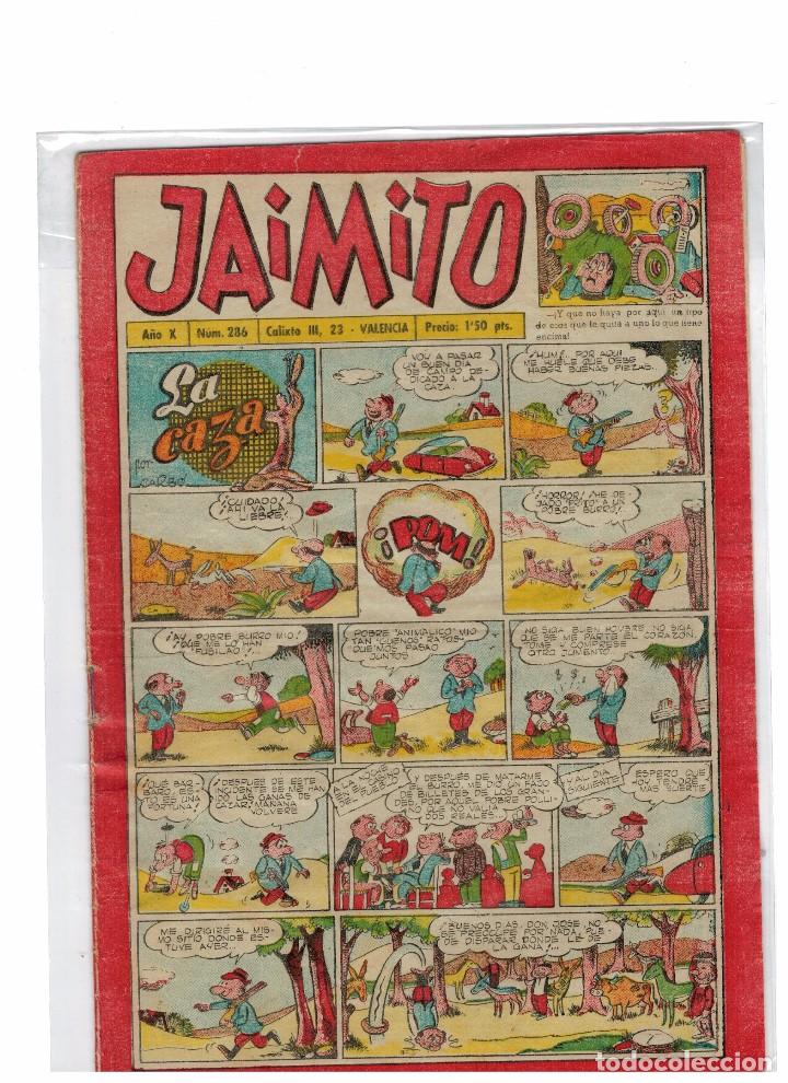Tebeos: JAIMITO N&ordm; 286 - Foto 1