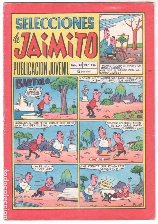 Tebeos: SELECCIONES DE JAIMITO N&ordm; 136 - Foto 1