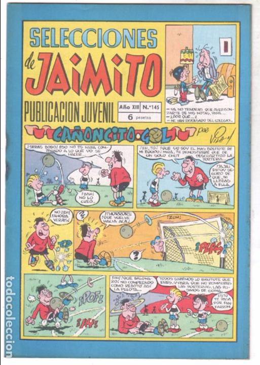 Tebeos: SELECCIONES DE JAIMITO N&ordm; 145 DIFICIL - Foto 1
