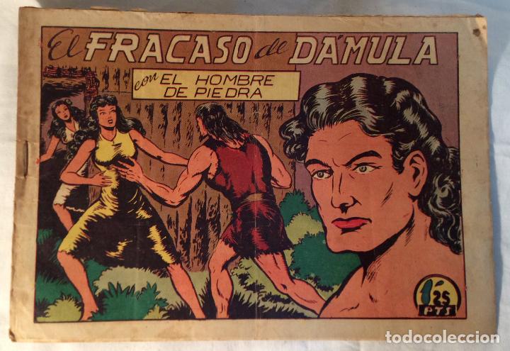 EL FRACASO DE DAMULA CON EL HOMBRE DE PIEDRA (Tebeos y Comics - Valenciana - Purk, el Hombre de Piedra)