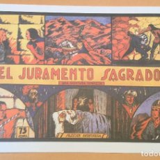 Tebeos: LOTE DE 1 EJEMPLAR EL JURAMENTO SAGRADO - LA CONQUISTA DE GRANADA - EDITORIAL VALENCIANA - REEDICION