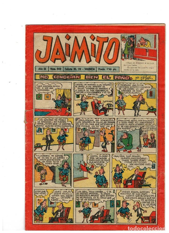 Tebeos: JAIMITO N&ordm; 243 - Foto 1