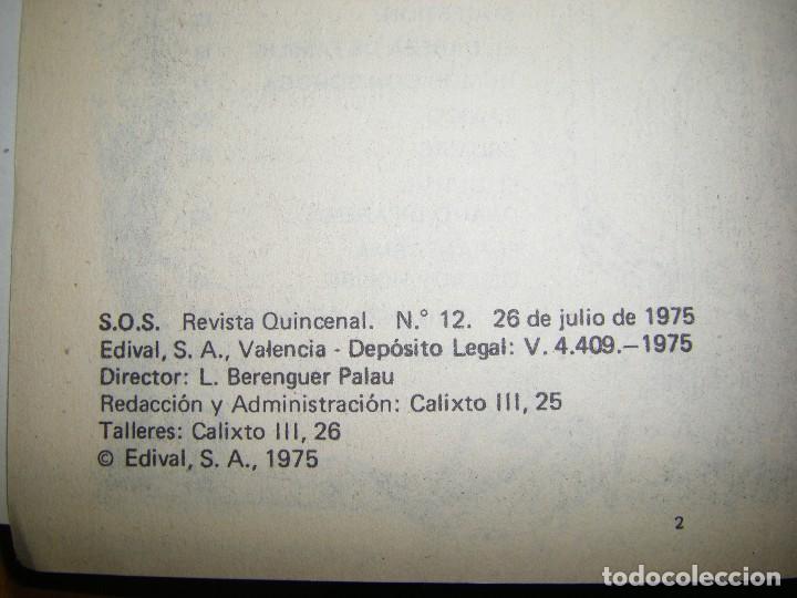 Tebeos: s.o.s. a&ntilde;o 1 n&ordm; 12 - Foto 5