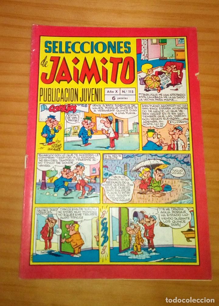 Tebeos: SELECCIONES DE JAIMITO - N&Uacute;MERO 115 - Foto 1