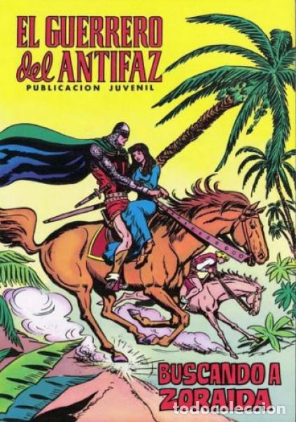 Tebeos: EL GUERRERO DEL ANTIFAZ- EDICI&Oacute;N COLOREADA- N&ordm; 61- 1973-PORTADAS NUEVAS DE M.GAGO- BUENO-LEAN-8650