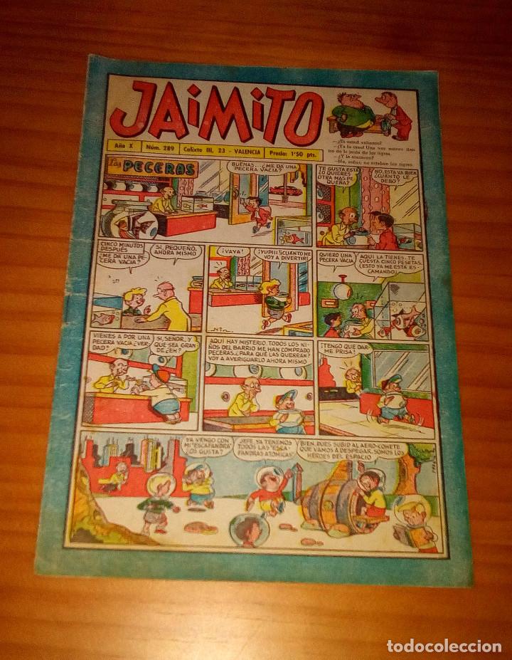 Tebeos: JAIMITO - N&Uacute;MERO 289 - Foto 1