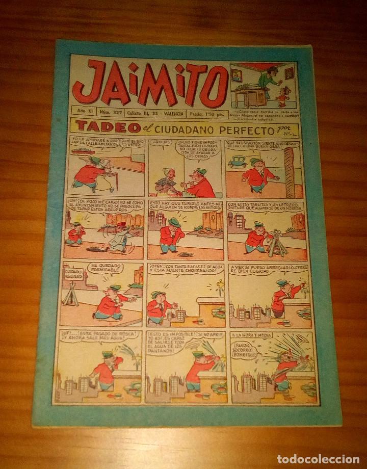 Tebeos: JAIMITO - N&Uacute;MERO 327 - BUEN ESTADO - Foto 1