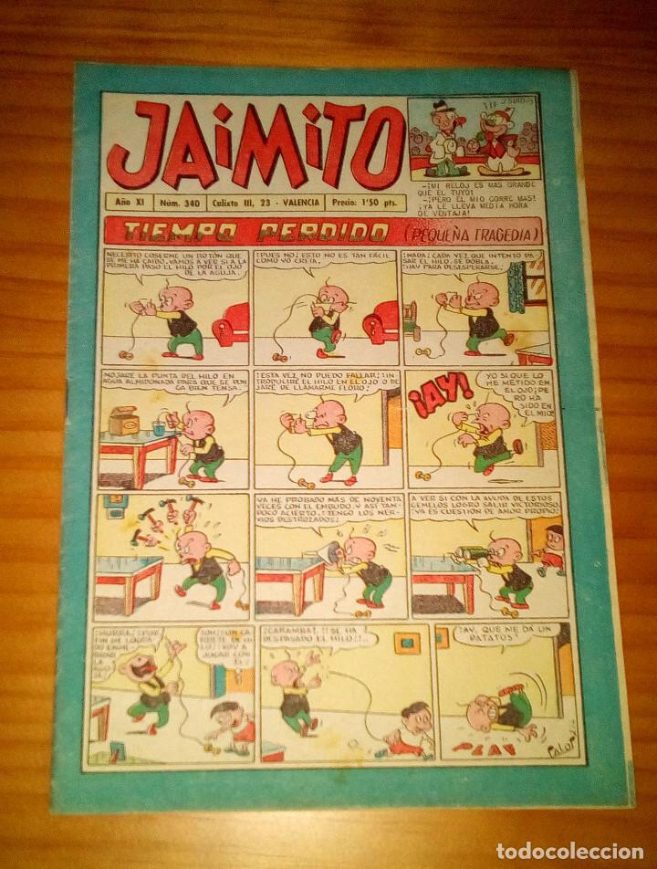 Tebeos: JAIMITO - N&Uacute;MERO 340 - BUEN ESTADO - Foto 1