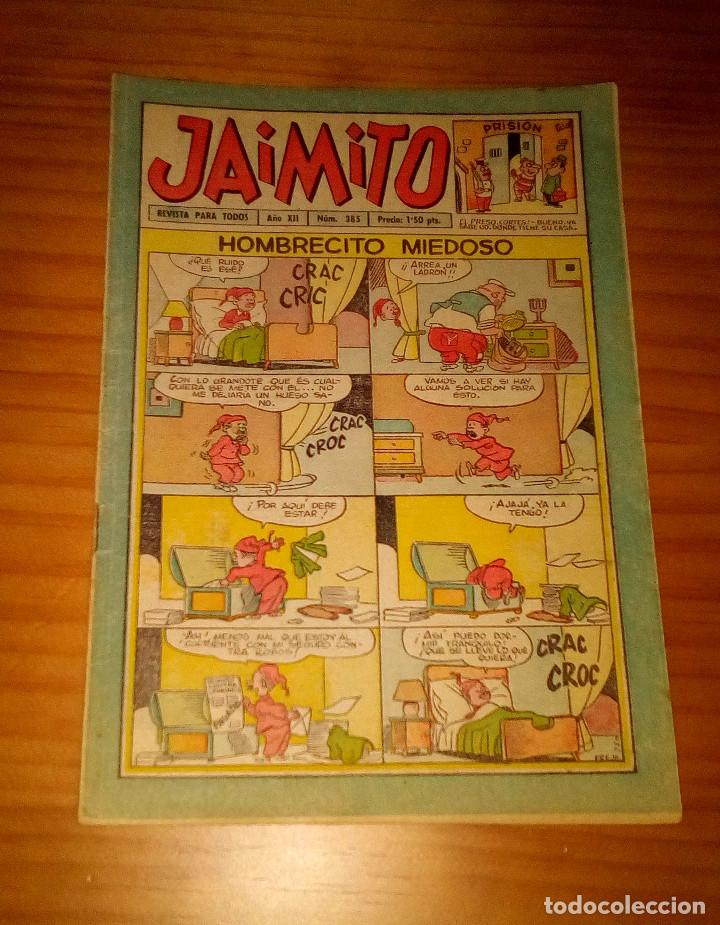 Tebeos: JAIMITO - N&Uacute;MERO 385 - Foto 1