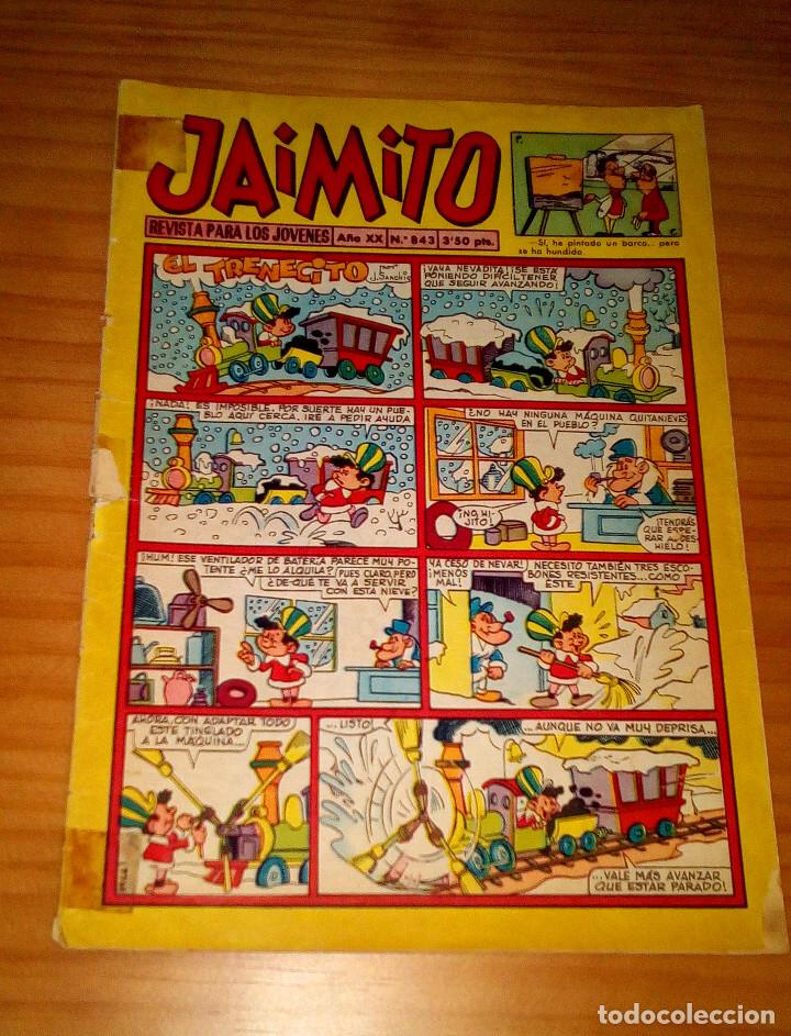 Tebeos: JAIMITO - N&Uacute;MERO 843 - Foto 1