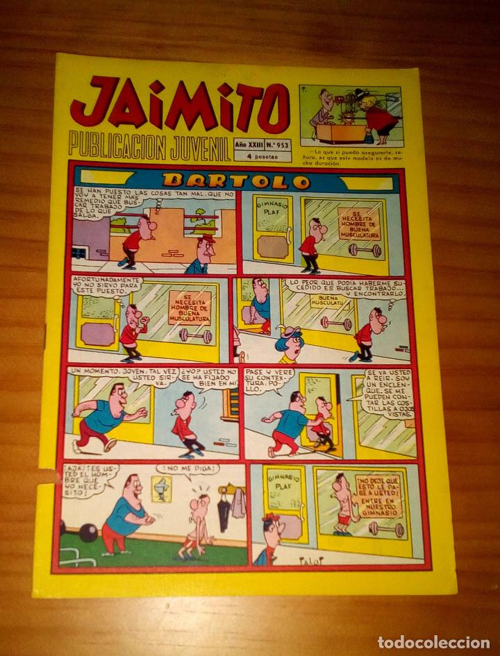 Tebeos: JAIMITO - N&Uacute;MERO 953 - PERFECTO ESTADO - Foto 1