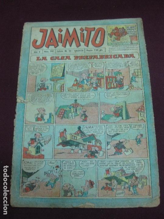 Tebeos: JAIMITO NUM. 297.  EDITORIAL VALENCIANA. - Foto 1