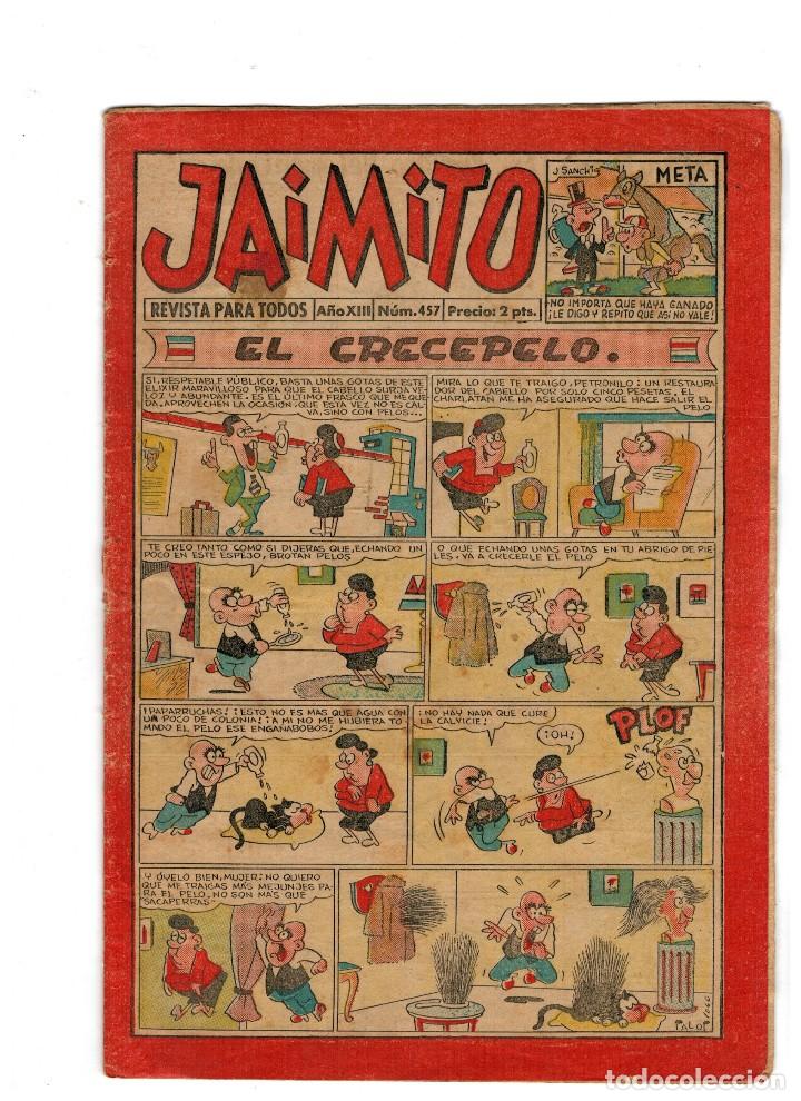 Tebeos: JAIMITO N&ordm; 457 - Foto 1