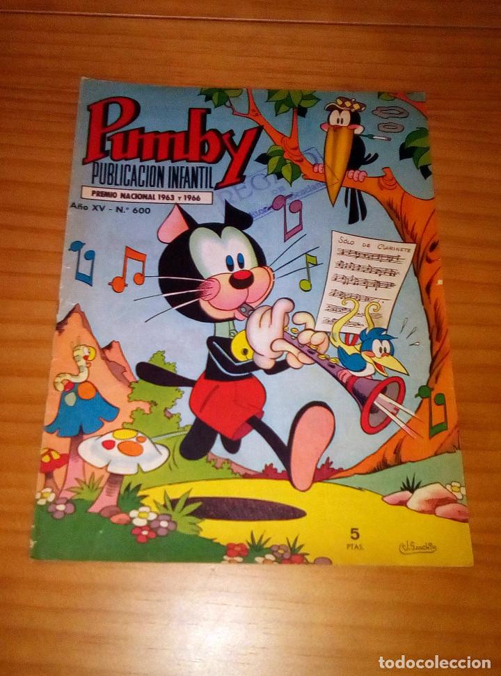 Tebeos: PUMBY - N&Uacute;MERO 600 - A&Ntilde;O 1969 - Foto 1