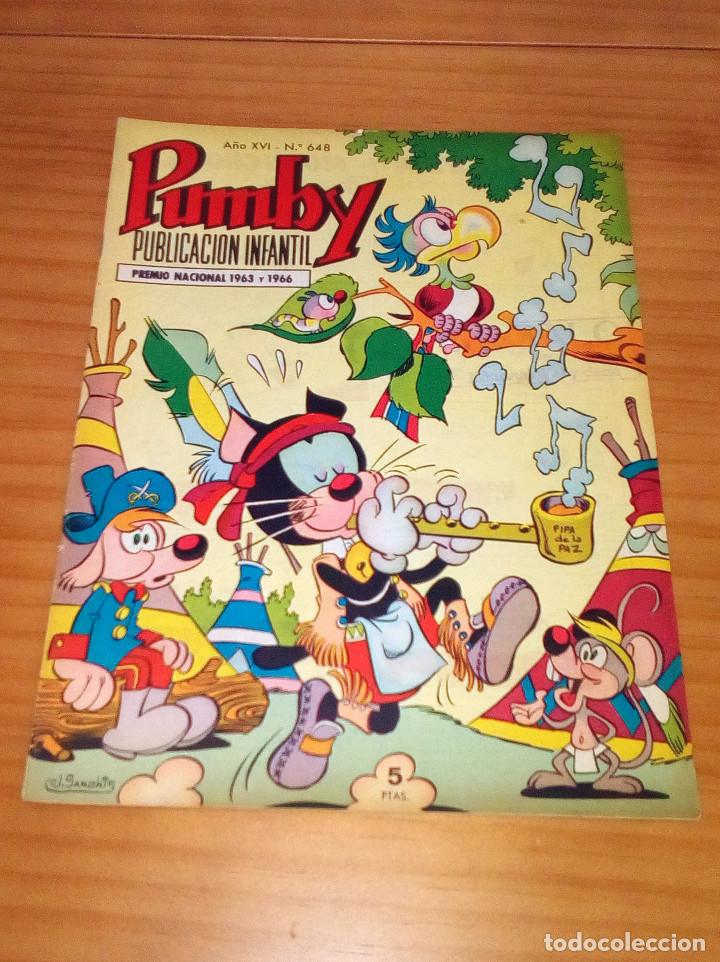 Tebeos: PUMBY - N&Uacute;MERO 648 - A&Ntilde;O 1970 - Foto 1