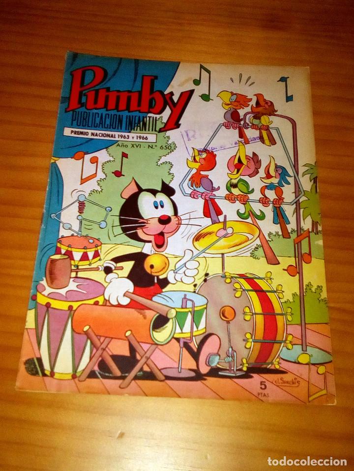Tebeos: PUMBY - N&Uacute;MERO 650 - A&Ntilde;O 1970 - Foto 1