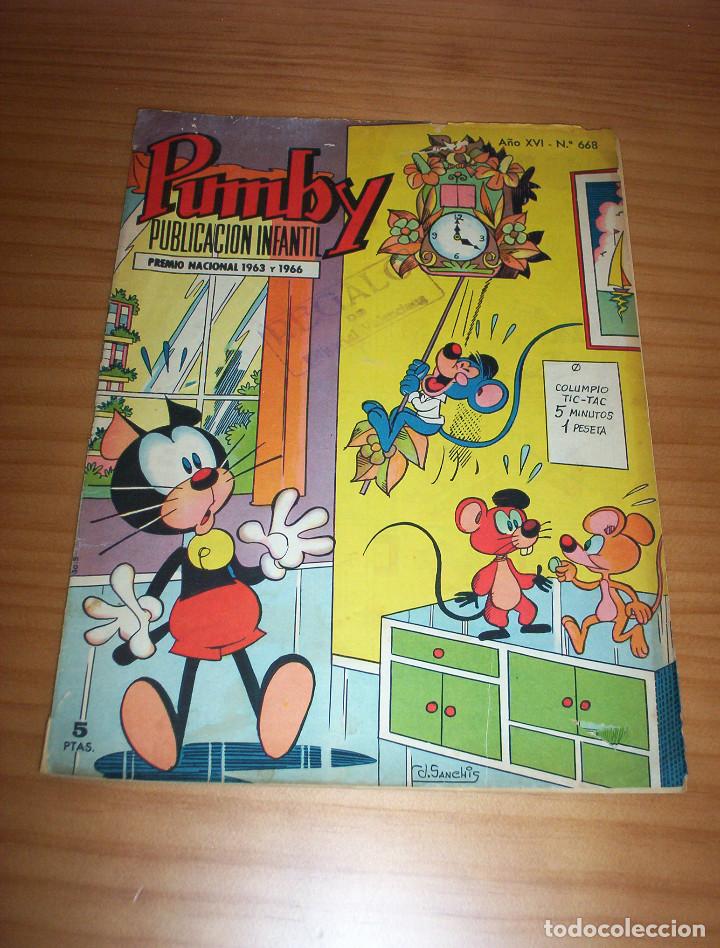 Tebeos: PUMBY - N&Uacute;MERO 668 - A&Ntilde;O 1970 - Foto 1