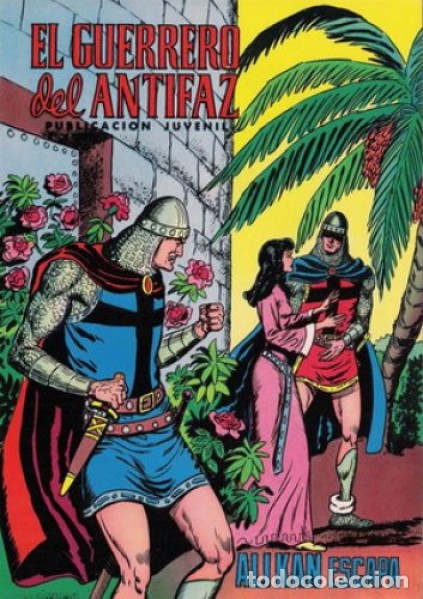Tebeos: EL GUERRERO DEL ANTIFAZ- EDICI&Oacute;N COLOREADA- N&ordm; 76 - 1973-PORTADAS NUEVAS DE M.GAGO-BUENO-LEAN-9084