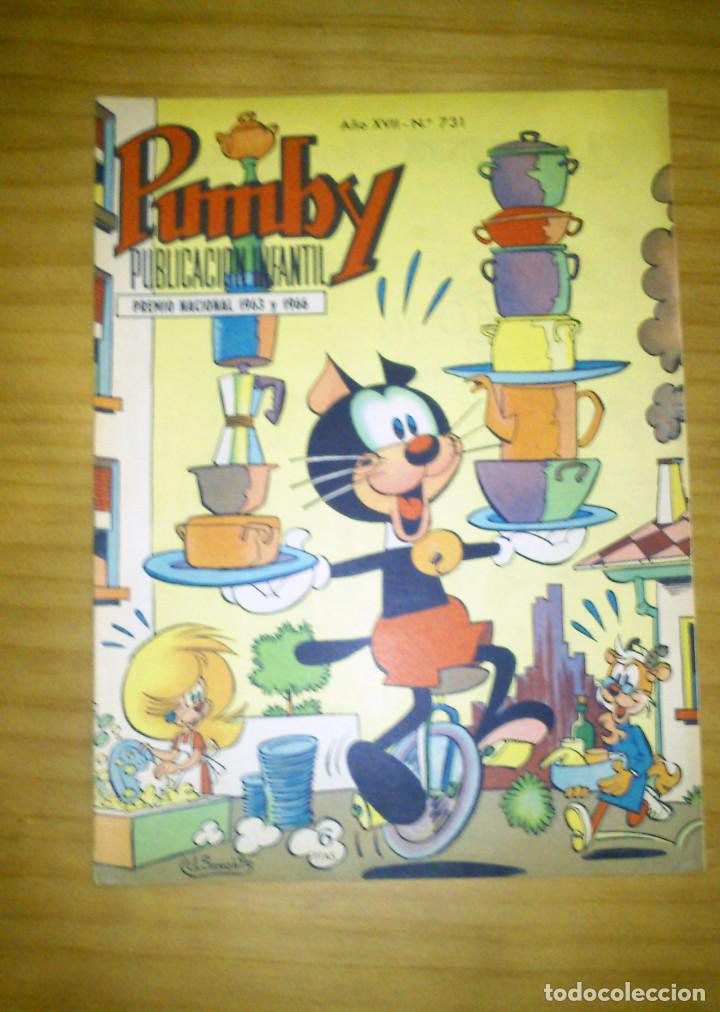 Tebeos: PUMBY - N&Uacute;MERO 731 - A&Ntilde;O 1971 - Foto 1