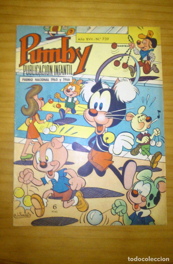 Tebeos: PUMBY - N&Uacute;MERO 739 - A&Ntilde;O 1971 - Foto 1