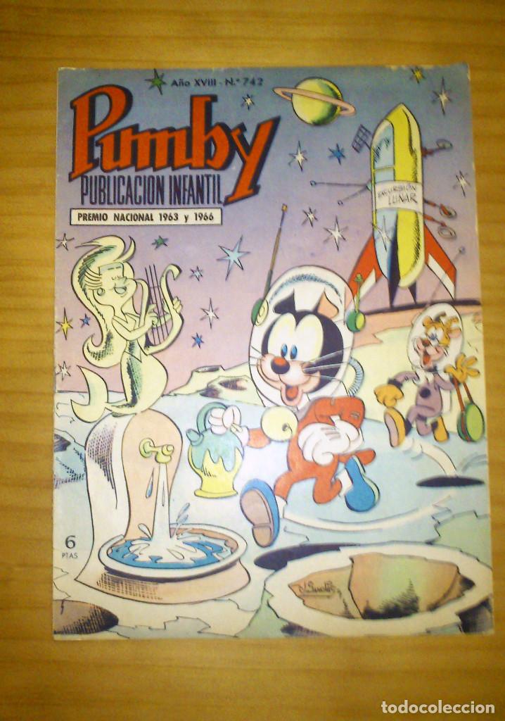 Tebeos: PUMBY - N&Uacute;MERO 742 - A&Ntilde;O 1972 - Foto 1