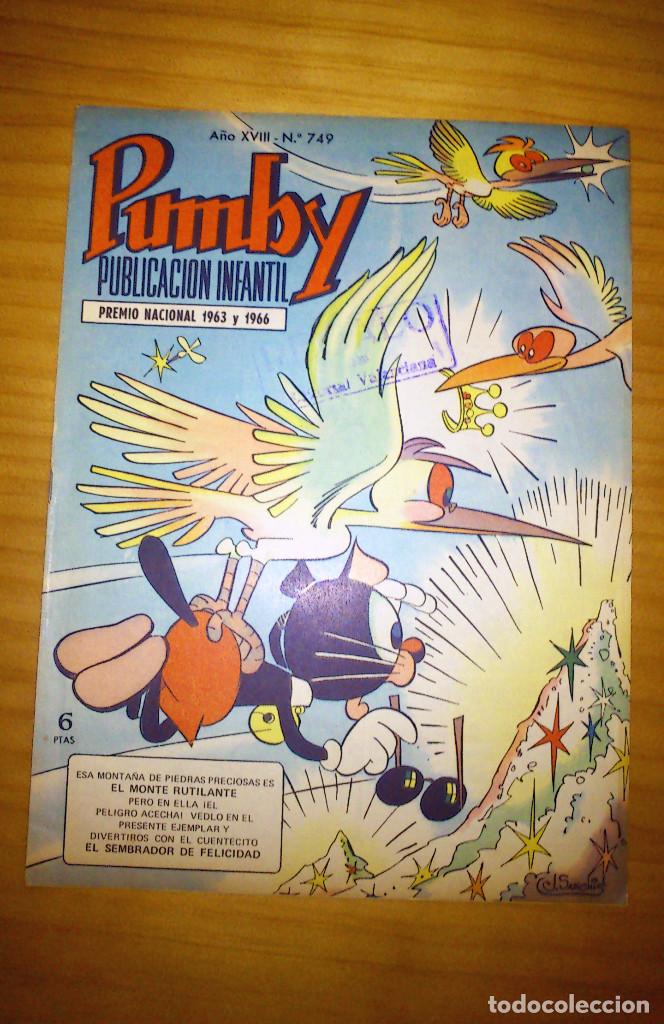 Tebeos: PUMBY - N&Uacute;MERO 749 - A&Ntilde;O 1972 - Foto 1