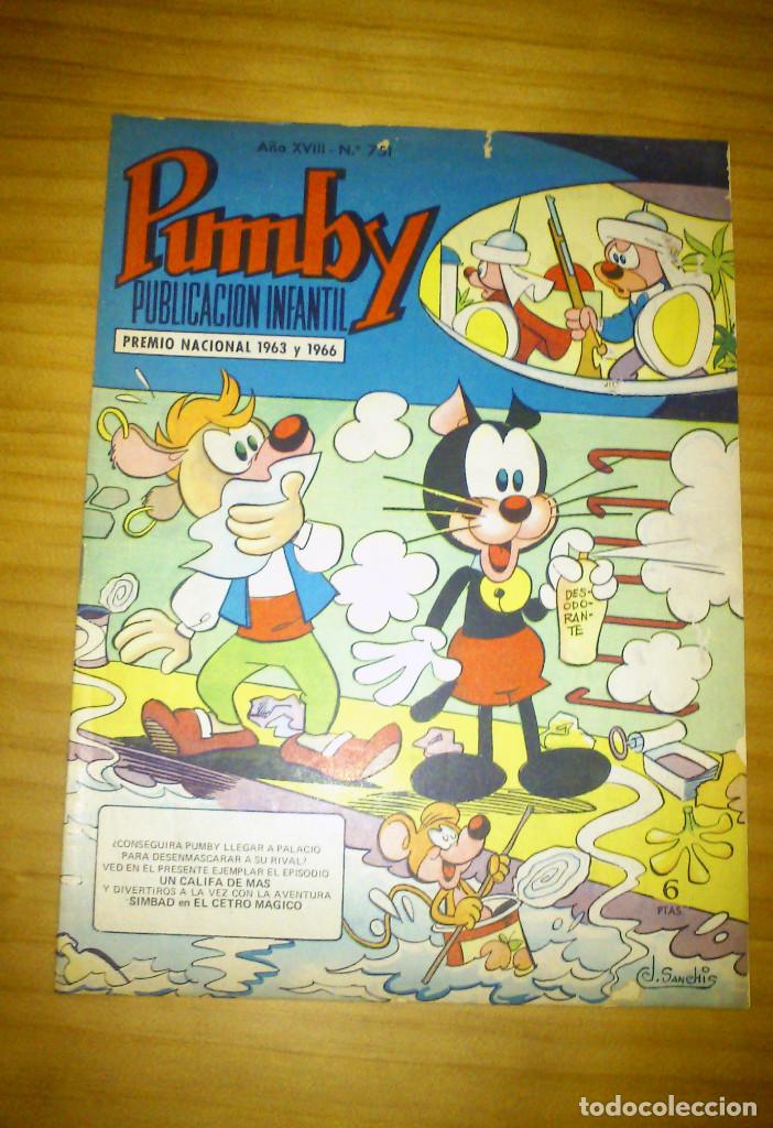 Tebeos: PUMBY - N&Uacute;MERO 751 - A&Ntilde;O 1972 - Foto 1