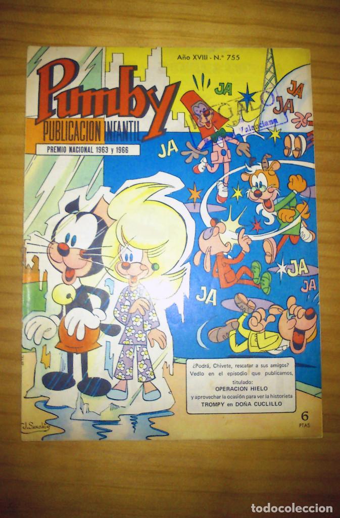 Tebeos: PUMBY - N&Uacute;MERO 755 - A&Ntilde;O 1972 - Foto 1
