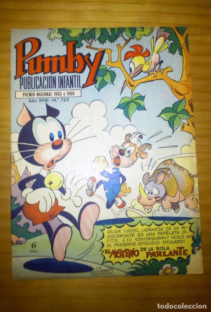 Tebeos: PUMBY - N&Uacute;MERO 763 - A&Ntilde;O 1972 - Foto 1