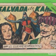 Tebeos: EL GUERRERO DEL ANTIFAZ - Nº 146 - SALVADA DE KAHER - (1951) - VALENCIANA.