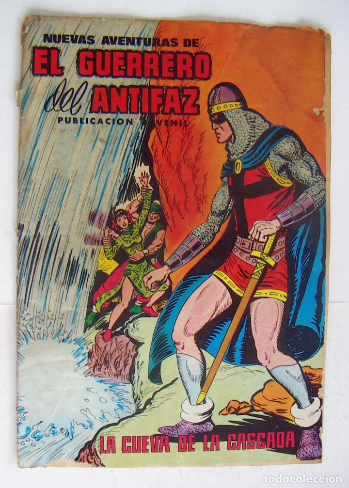 Tebeos: NUEVAS AVENTURAS DEL GUERRERO DEL ANTIFAZ. N&ordm; 81. LA CUEVA DE LA CASCADA USADO