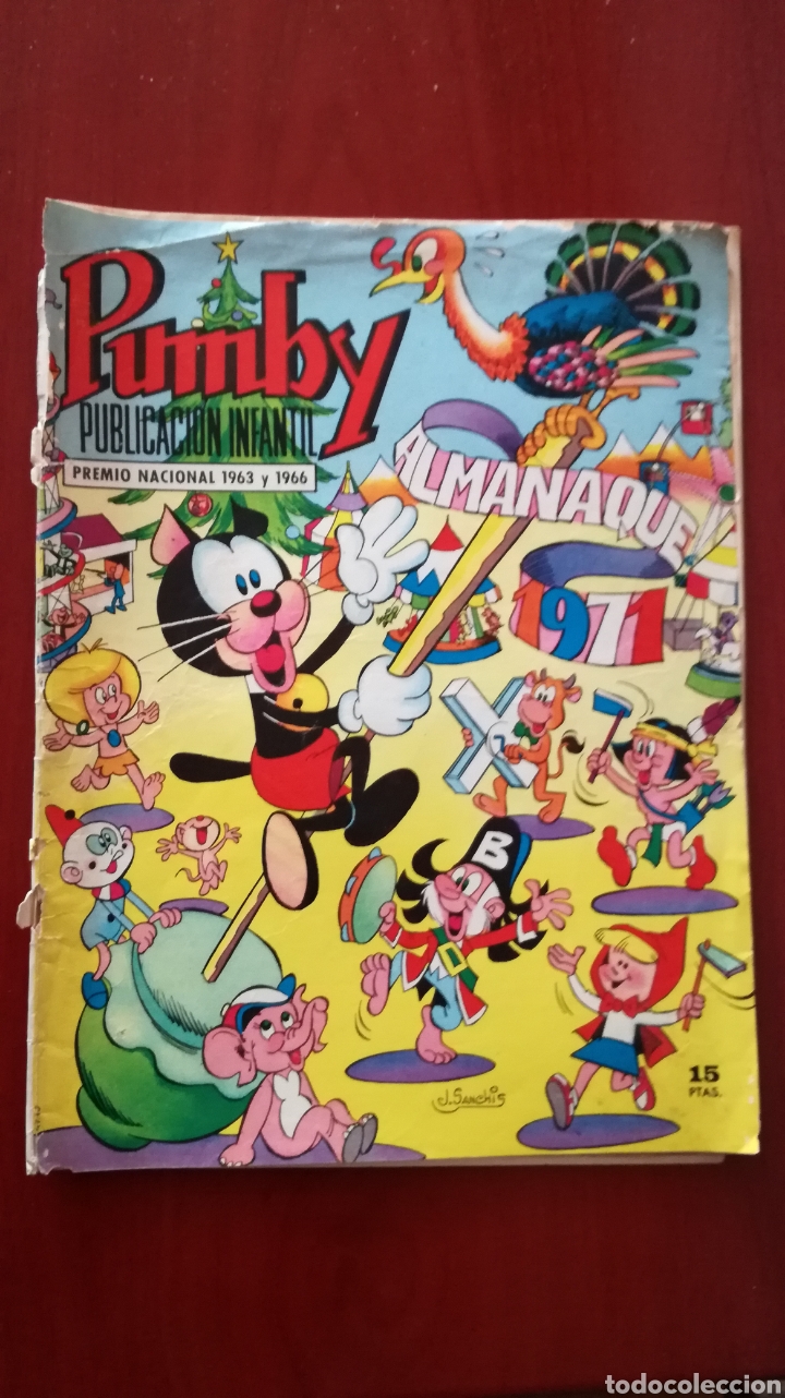 Tebeos: PUMBY ALMANAQUE 1971 - Foto 1