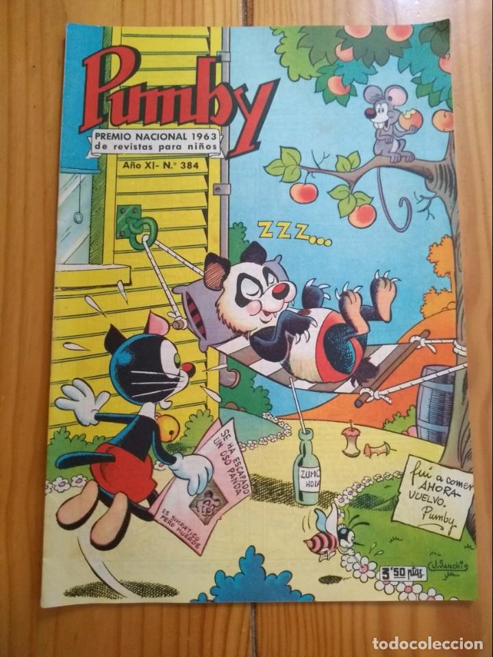 Tebeos: pumby n&ordm; 384 - A&ntilde;o 1955 - Foto 1