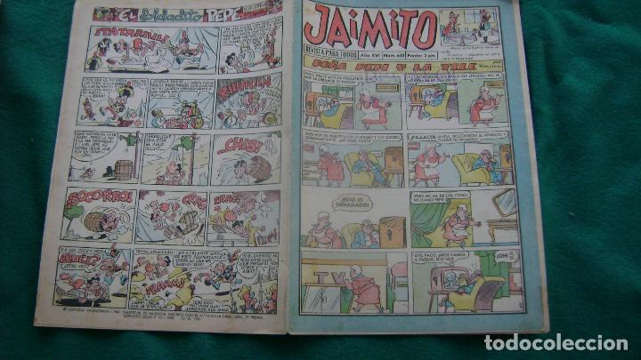 Tebeos: JAIMITO 601 CAJA JAIMITO - Foto 2