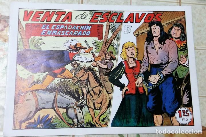 Tebeos: TEBEOS-COMICS CANDY ● ESPADACHIN ENMASCARADO 76 ● VALENCIANA ● RARO ● AA99 X0224 ●
