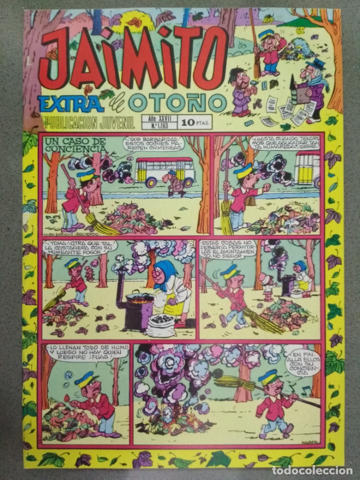 Tebeos: JAIMITO, EXTRA DE OTO&Ntilde;O 1972 - Foto 1