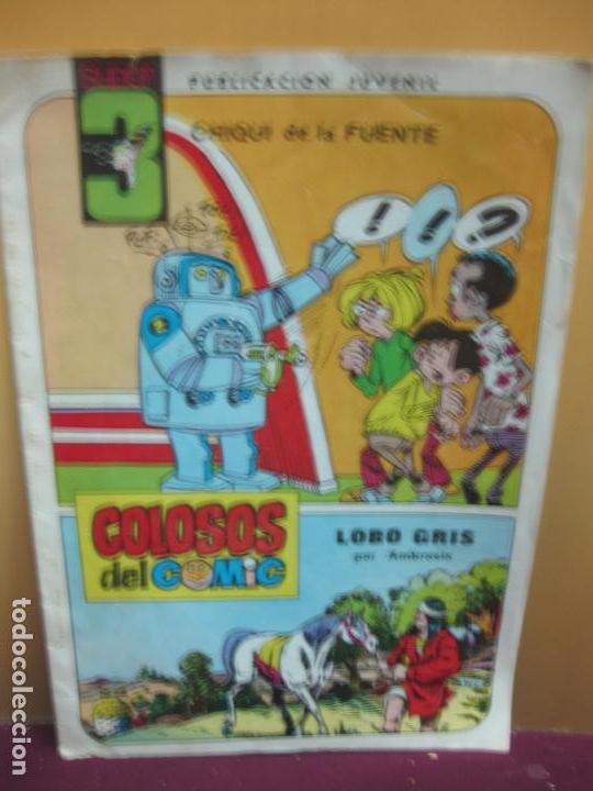 Tebeos: COLOSOS DEL COMIS SUPER 3 NUM. 2. ED. VALENCIANA - Foto 1