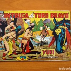 Tebeos: YUKI EL TEMERARIO - UNA INTRIGA DE TORO BRAVO, Nº 39 - EDITORIAL VALENCIANA 1958. Lote 148385344