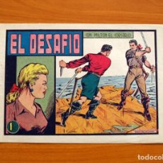 Tebeos: MILTON EL CORSARIO - Nº 26, EL DESAFIO - EDITORIAL VALENCIANA 1956. Lote 145989062