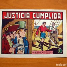 Tebeos: MILTON EL CORSARIO - Nº 28, JUSTICIA CUMPLIDA - EDITORIAL VALENCIANA 1956. Lote 145991786
